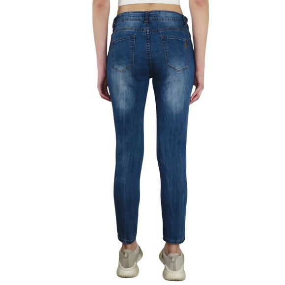 Urban Outfitters VIP Jeans Destroyed Skinny Jeans Waist 31" - Picture 5 of 11